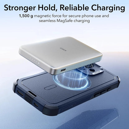 MagSafe-deksel for Apple iPhone 17, ESR, Cyber, Blå