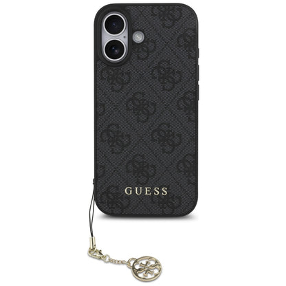 MagSafe-deksel for Apple iPhone 17, Guess, 4G Charm Cradle, Svart