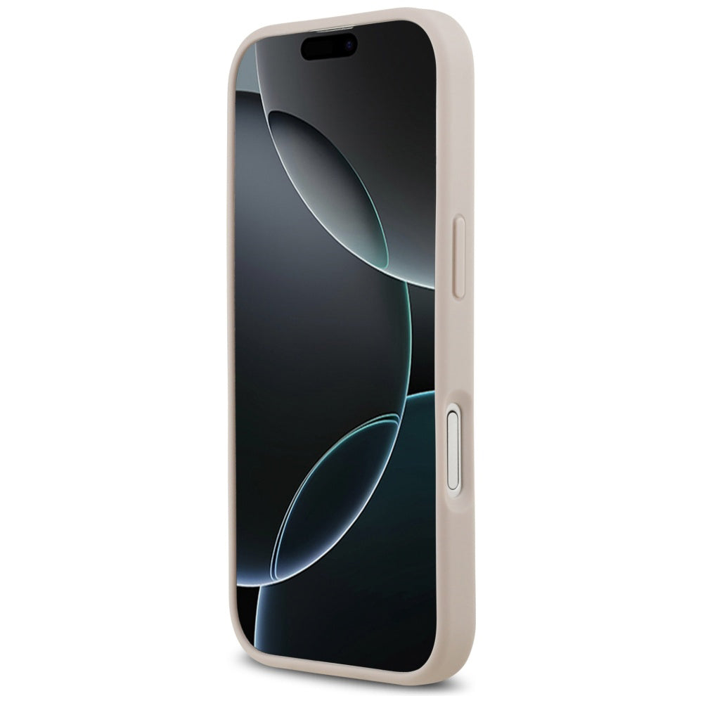 MagSafe deksel for Apple iPhone 17, Guess, 4G Circle Classic Logo, Rosa