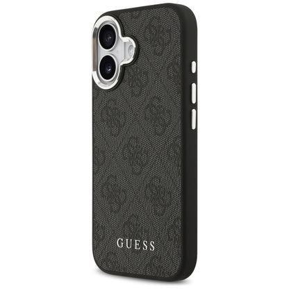 MagSafe-deksel for Apple iPhone 17, Guess, 4G Classic Logo, Svart