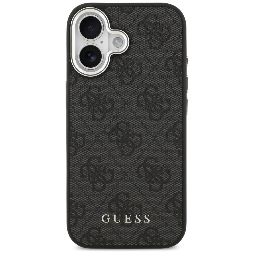 MagSafe-deksel for Apple iPhone 17, Guess, 4G Classic Logo, Svart