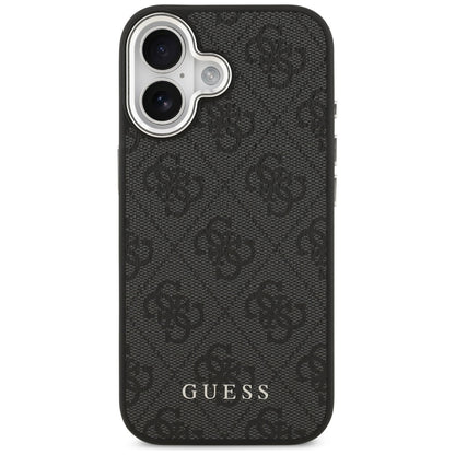MagSafe-deksel for Apple iPhone 17, Guess, 4G Classic Logo, Svart