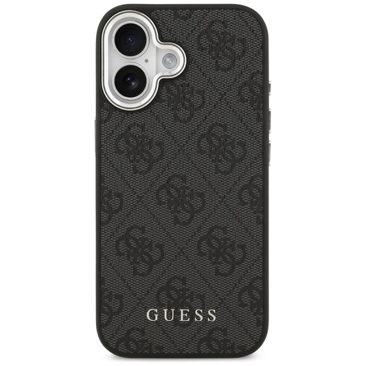 MagSafe-deksel for Apple iPhone 17, Guess, 4G Classic Logo, Svart