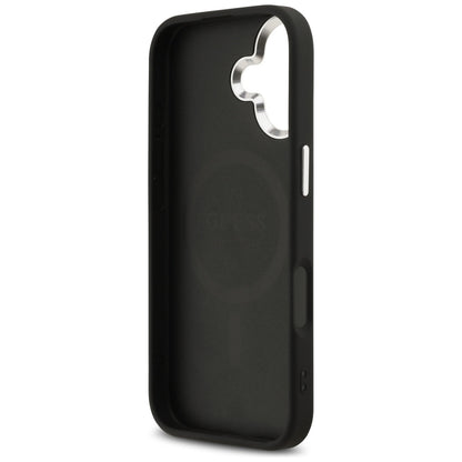 MagSafe-deksel for Apple iPhone 17, Guess, 4G Classic Logo, Svart