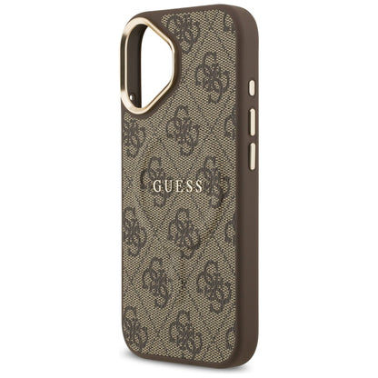 MagSafe-deksel for Apple iPhone 17, Guess, 4G Classic, Brun