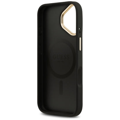 MagSafe-deksel for Apple iPhone 17, Guess, 4G Classic, Svart