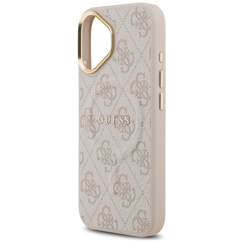 MagSafe-deksel for Apple iPhone 17, Guess, 4G Classic, Rosa