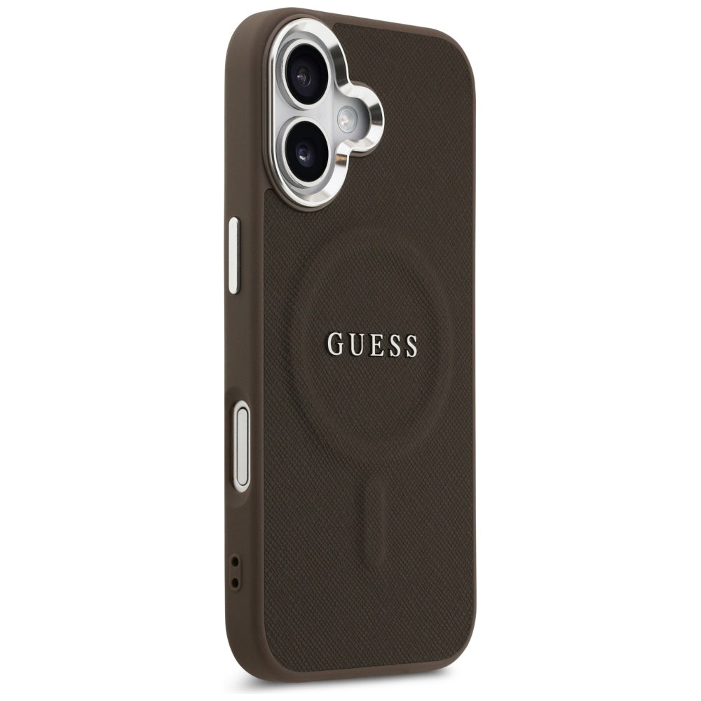 MagSafe-deksel for Apple iPhone 17, Guess, Classic Logo, Brun