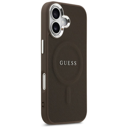 MagSafe-deksel for Apple iPhone 17, Guess, Classic Logo, Brun