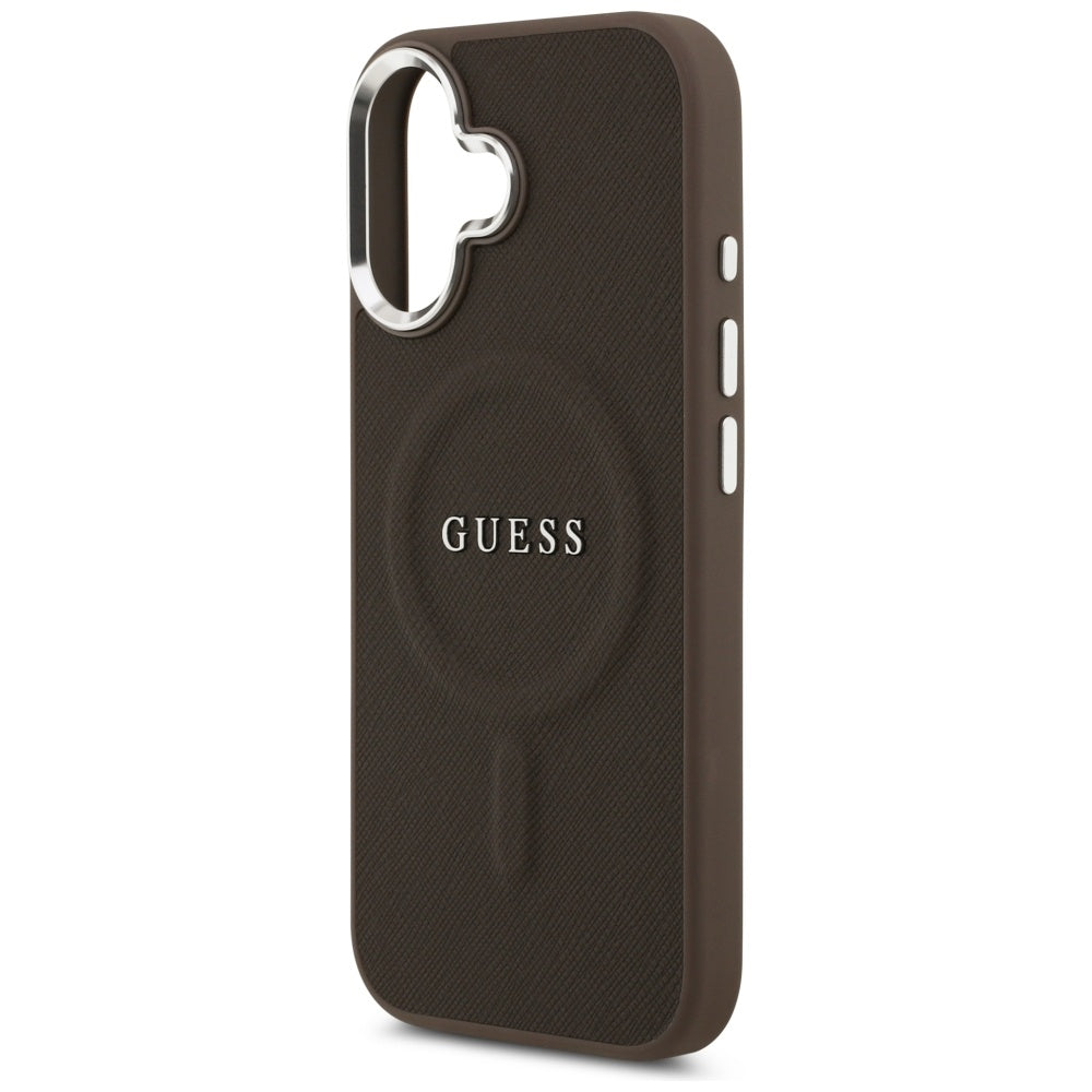 MagSafe-deksel for Apple iPhone 17, Guess, Classic Logo, Brun