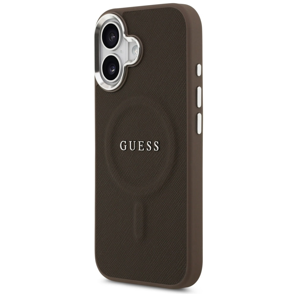 MagSafe-deksel for Apple iPhone 17, Guess, Classic Logo, Brun