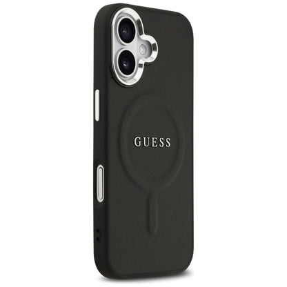 MagSafe-deksel for Apple iPhone 17, Guess, Classic Logo, Svart