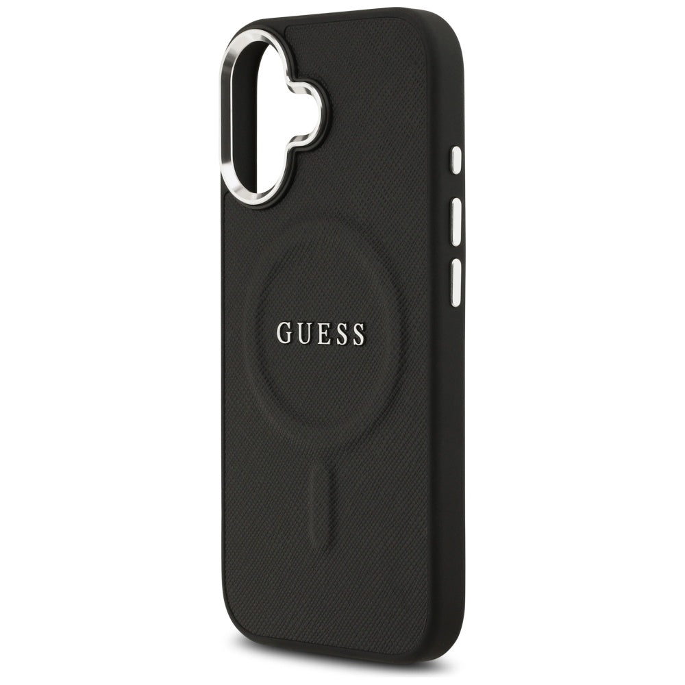 MagSafe-deksel for Apple iPhone 17, Guess, Classic Logo, Svart