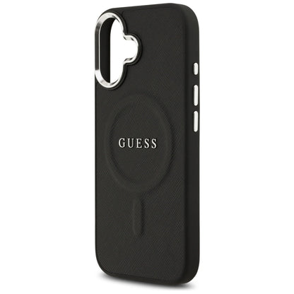MagSafe-deksel for Apple iPhone 17, Guess, Classic Logo, Svart