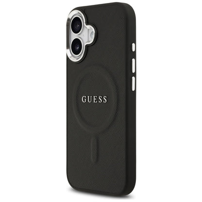 MagSafe-deksel for Apple iPhone 17, Guess, Classic Logo, Svart