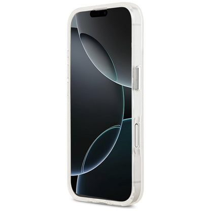 MagSafe-deksel for Apple iPhone 17, Guess, IML Gradient Triangle Logo, Gjennomsiktig