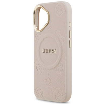 MagSafe-deksel for Apple iPhone 17, Guess, Peony Hot Stamp, Rosa