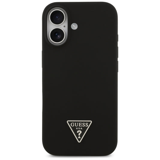 MagSafe-deksel for Apple iPhone 17, Guess, Triangle Logo, Svart