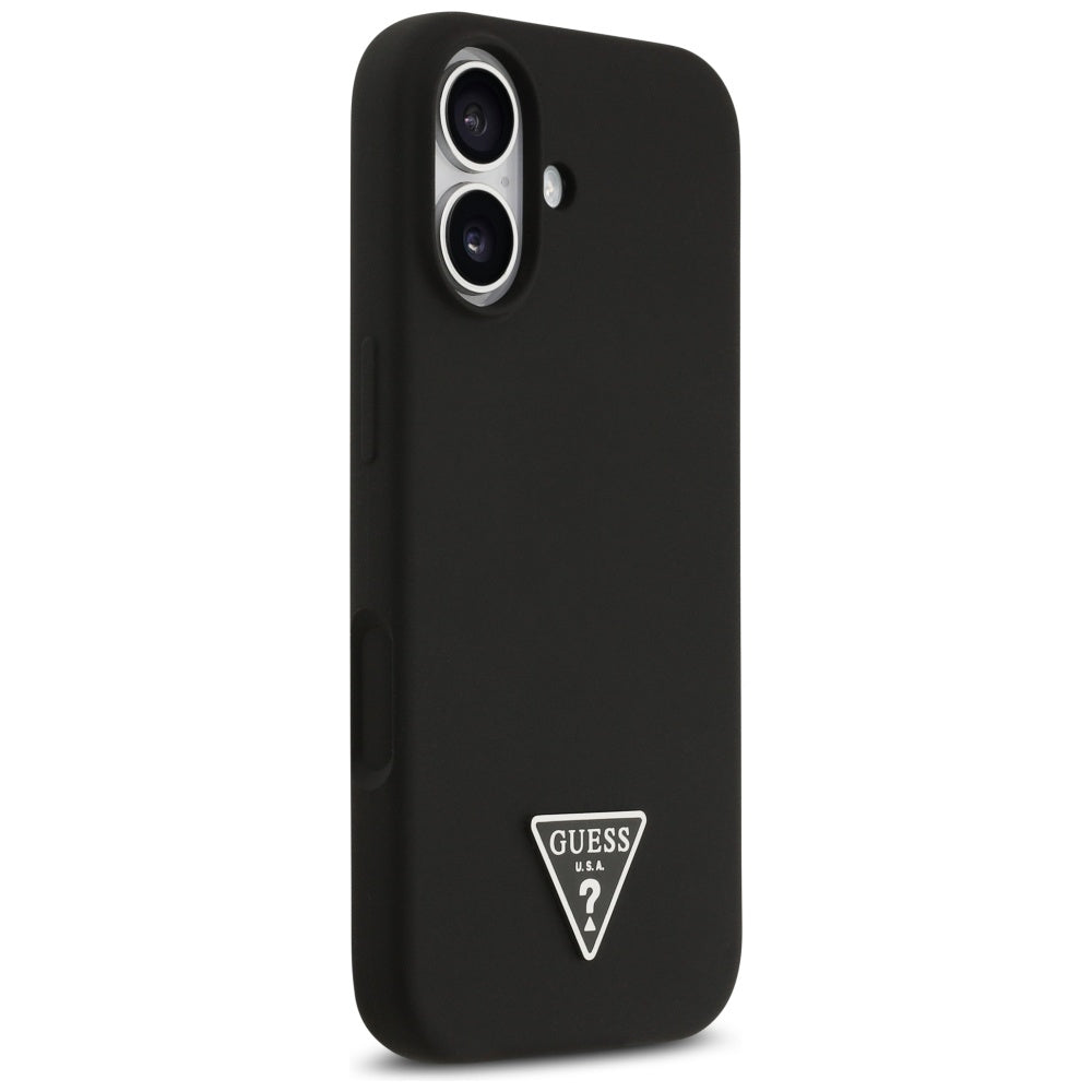 MagSafe-deksel for Apple iPhone 17, Guess, Triangle Logo, Svart