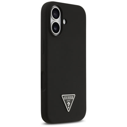 MagSafe-deksel for Apple iPhone 17, Guess, Triangle Logo, Svart