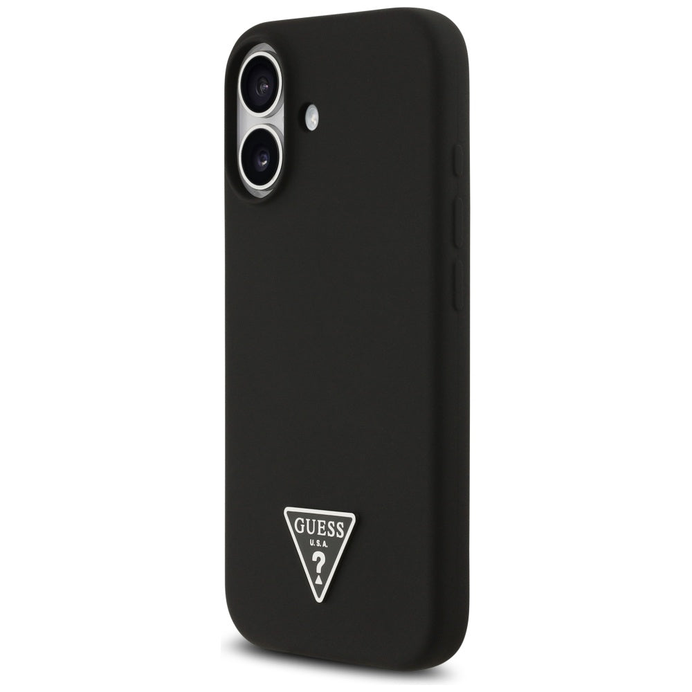 MagSafe-deksel for Apple iPhone 17, Guess, Triangle Logo, Svart