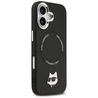 MagSafe-deksel for Apple iPhone 17, Karl Lagerfeld, Choupette Pin, Svart