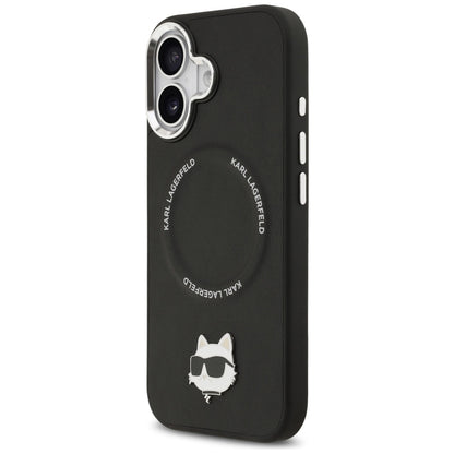 MagSafe-deksel for Apple iPhone 17, Karl Lagerfeld, Choupette Pin, Svart