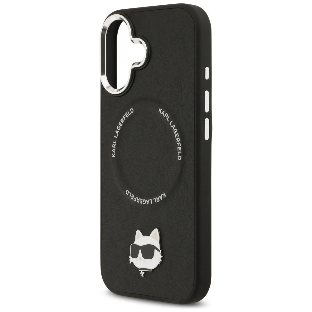 MagSafe-deksel for Apple iPhone 17, Karl Lagerfeld, Choupette Pin, Svart