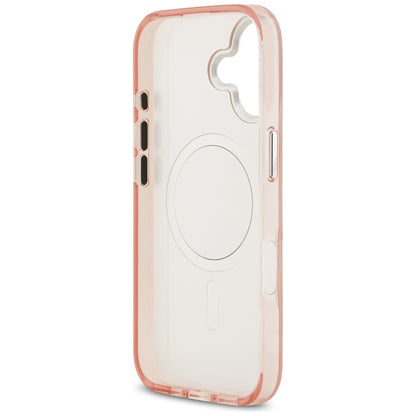 MagSafe-deksel for Apple iPhone 17, Karl Lagerfeld, IML Aquarelle Logo Choupette, Rosa