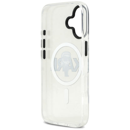 MagSafe-deksel for Apple iPhone 17, Karl Lagerfeld, IML Sketch Logo Karl, Gjennomsiktig