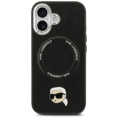 MagSafe-deksel for Apple iPhone 17, Karl Lagerfeld, Karl Pin, Svart