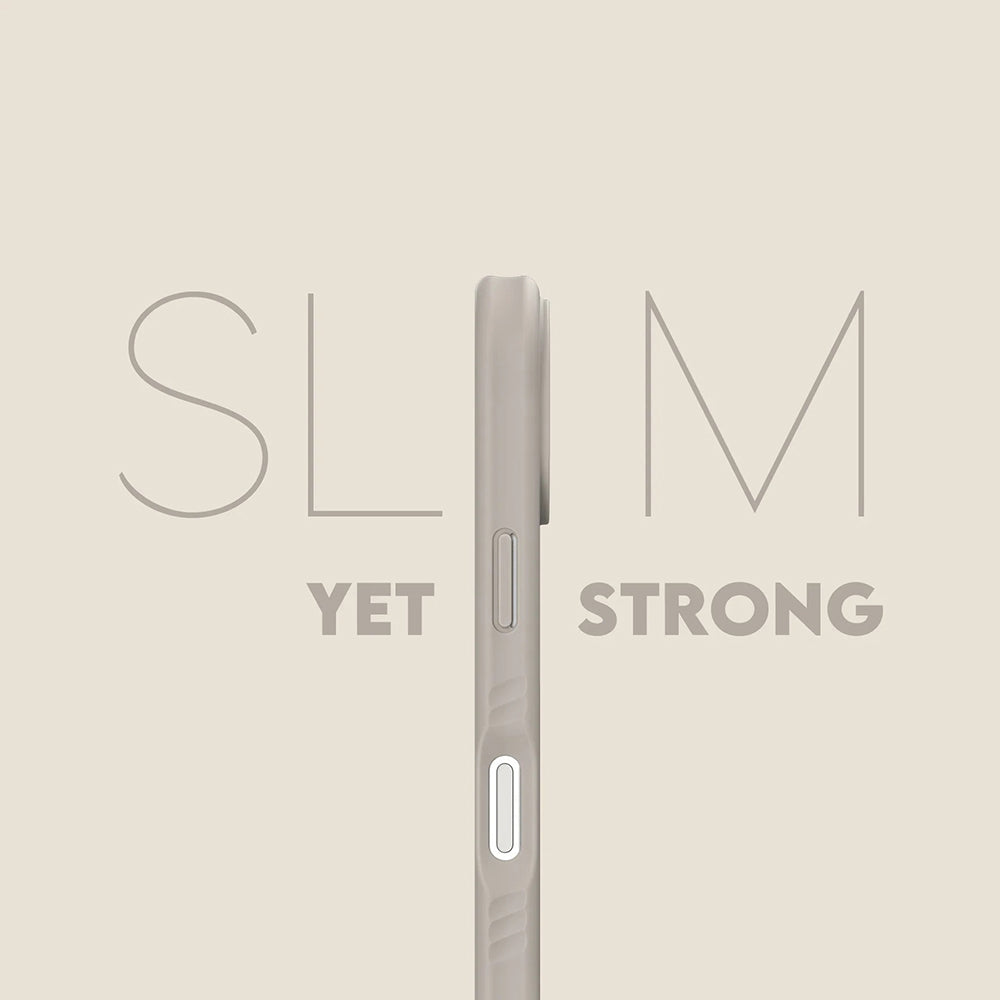 MagSafe-deksel for Apple iPhone 17, PanzerGlass, Fashionable Care, Beige