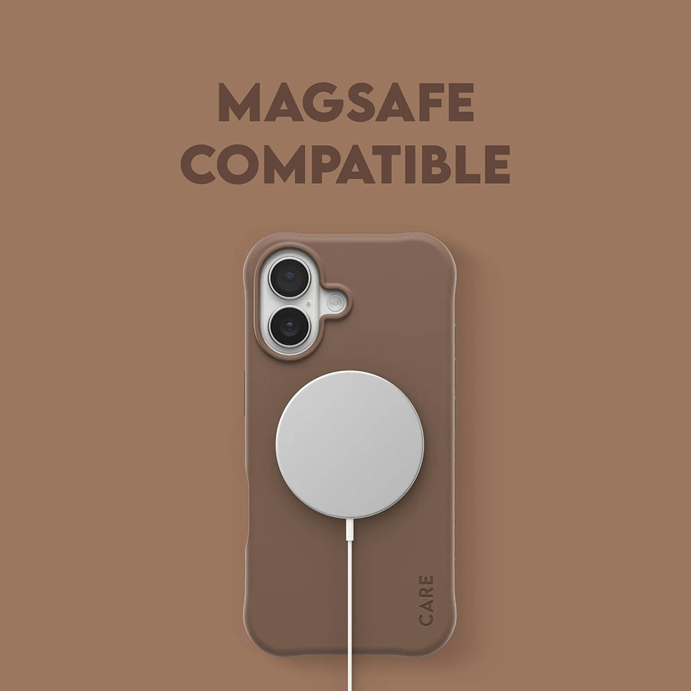 MagSafe-deksel for Apple iPhone 17, PanzerGlass, Fashionable Care, Brun