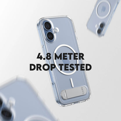 MagSafe-deksel for Apple iPhone 17, PanzerGlass, med Kickstand, Gjennomsiktig