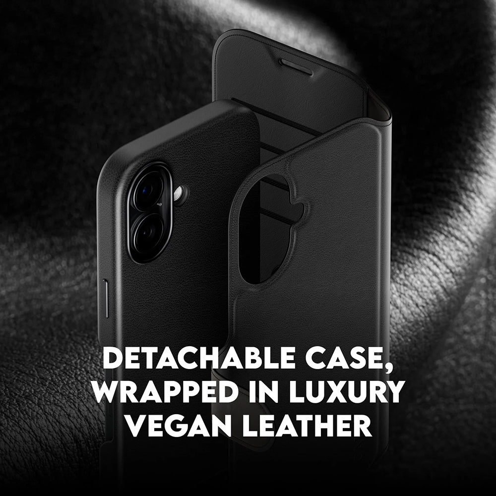 MagSafe-deksel for Apple iPhone 17, PanzerGlass, Care Feature Tango Two-in-One, Svart