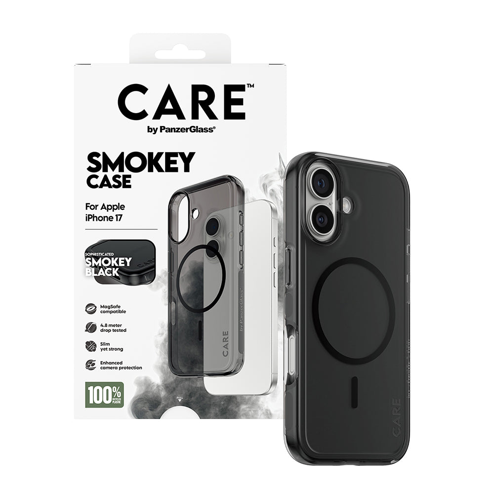 MagSafe-deksel for Apple iPhone 17, PanzerGlass, Urban Explorer Care, Svart