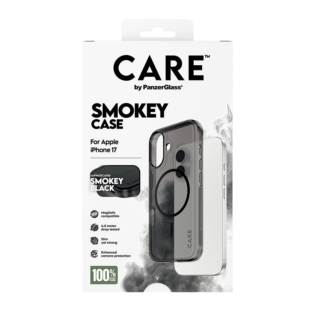 MagSafe-deksel for Apple iPhone 17, PanzerGlass, Urban Explorer Care, Svart