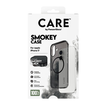 MagSafe-deksel for Apple iPhone 17, PanzerGlass, Urban Explorer Care, Svart