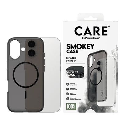 MagSafe-deksel for Apple iPhone 17, PanzerGlass, Urban Explorer Care, Svart
