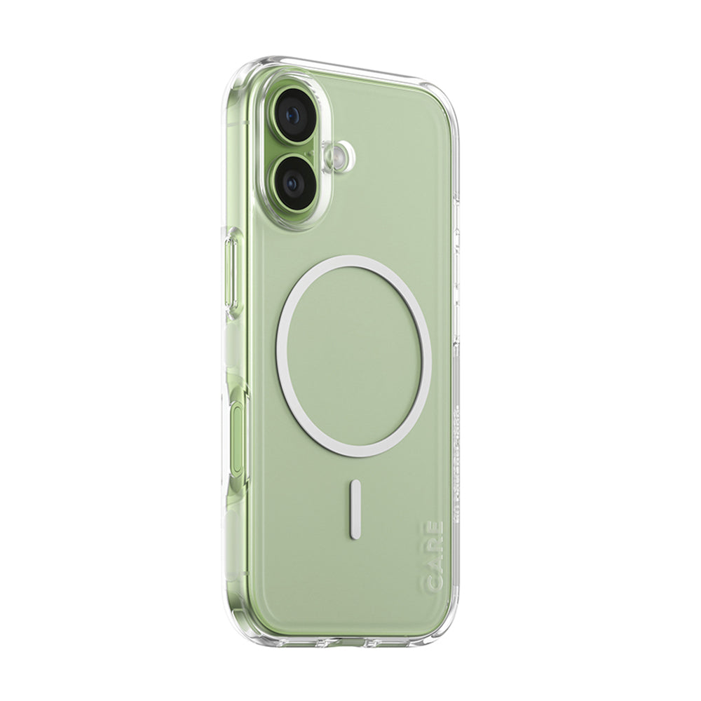 MagSafe-deksel for Apple iPhone 17, PanzerGlass, Care Urban Explorer, Transparent Hvit