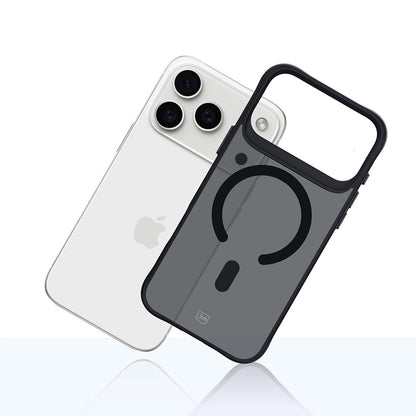 MagSafe-deksel for Apple iPhone 17 Pro, 3MK, Smoke MagCase, Svart
