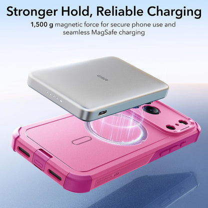 MagSafe-deksel for Apple iPhone 17 Pro, ESR, Cyber, Rosa