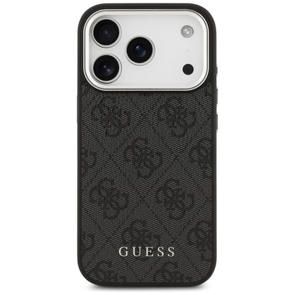 MagSafe-deksel for Apple iPhone 17 Pro, Guess, 4G Classic Logo, Svart