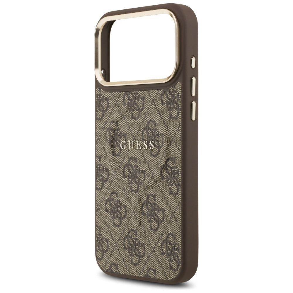 MagSafe-deksel for Apple iPhone 17 Pro, Guess, 4G Classic, Brun