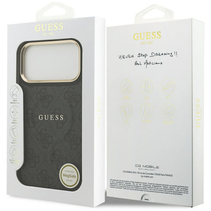 MagSafe-deksel for Apple iPhone 17 Pro, Guess, 4G Classic, Svart
