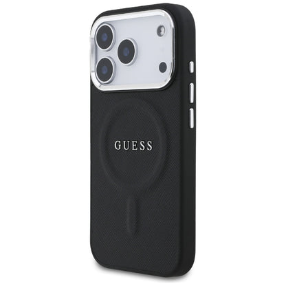 MagSafe-deksel for Apple iPhone 17 Pro, Guess, Classic Logo, Svart