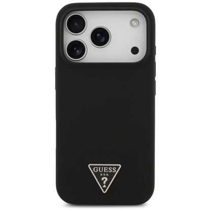 MagSafe-deksel for Apple iPhone 17 Pro, Guess, Triangle Logo, Svart
