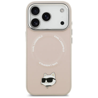 MagSafe-deksel for Apple iPhone 17 Pro, Karl Lagerfeld, Choupette Pin, Rosa