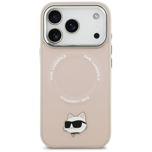 MagSafe-deksel for Apple iPhone 17 Pro, Karl Lagerfeld, Choupette Pin, Rosa