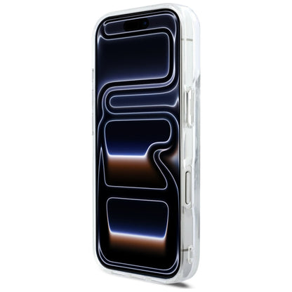 MagSafe-deksel for Apple iPhone 17 Pro, Karl Lagerfeld, Glitter Karl Script Logo, Gjennomsiktig